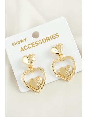 SiHako Yarım Halka Metal Küpe