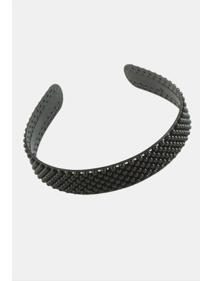 SiHako Noktalı Siyah Renkli Taç