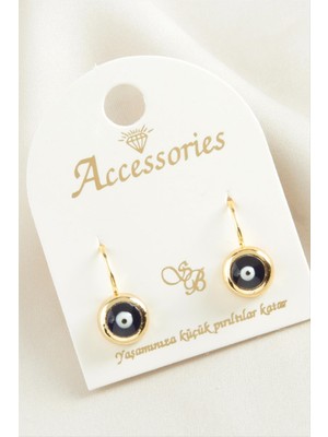 SiHako Nazar Mineli Klipsi Küpe