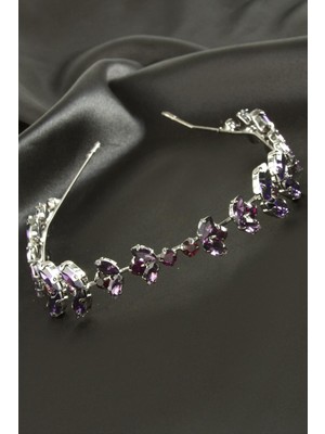 SiHako Kristal Taşlı Eğilebilir Saç Aksesuarı