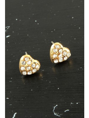 SiHako Kalp Taşlı Minik Küpe