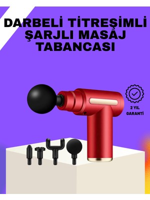 Novytech Şarjlı Masaj Tabancası Spor Sonrası Kas Rahatlatma Için - Lisinya