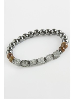 SiHako Necef Hematit Doğaltaş Bileklik