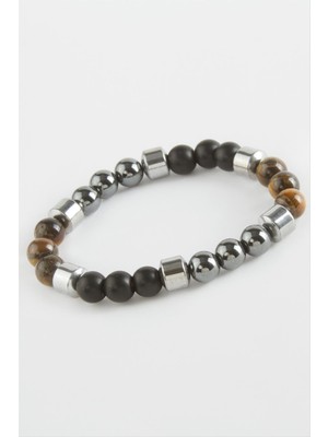 SiHako Kaplangözü Hematit Doğaltaş Bileklik