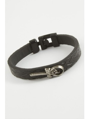 SiHako Tuğra Kaliteli Suni Deri Bileklik