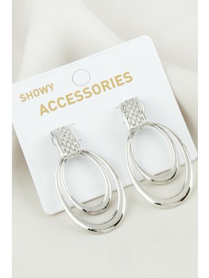 SiHako Oval Metal Küpe