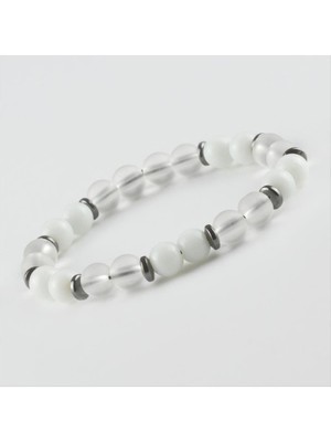 SiHako Sedef-Buzlu Kuars Doğaltaş Bileklik