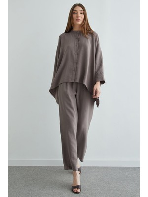 FullaModa Yarasa Kol Düğmeli 2 Li Takım