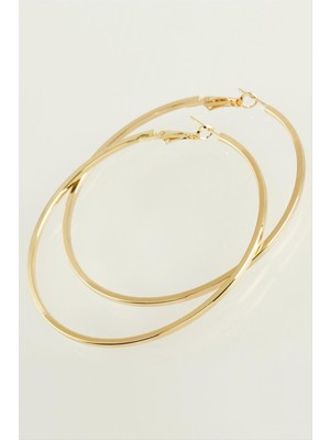 SiHako Ezme Halka Küpe 6 cm