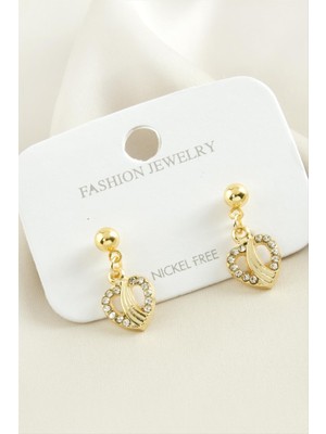 SiHako Kalp Taşlı Küpe