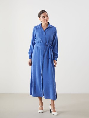 Lc Waikiki Yeni Sezon Modal Karışımlı Kadın Gömlek Elbise