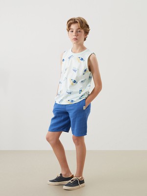 Lc Waikiki Yeni Sezon Beli Lastikli Erkek Çocuk Şort