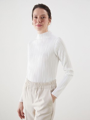 Lc Waikiki Yeni Sezon Dik Yaka Dokulu Kadın Body