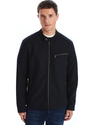 Lc Waikiki Yeni Sezon Slim Fit Biker Yaka Erkek Mont