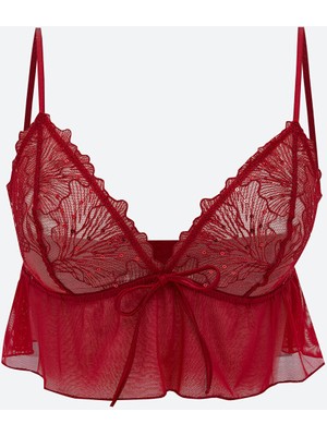 Lc Waikiki Yeni Sezon Balensiz Dolgusuz Dantelli Fantezi Bralet