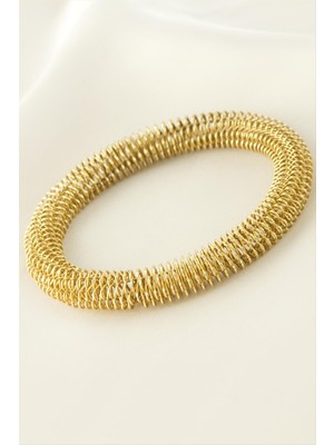 SiHako Yaylı Lüks Çelik Bileklik