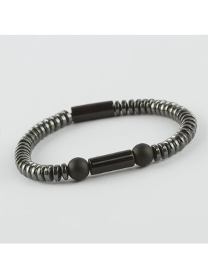 SiHako Hematit Doğaltaşlı Bileklik