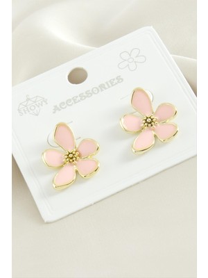 SiHako Çiçek Mineli Küpe