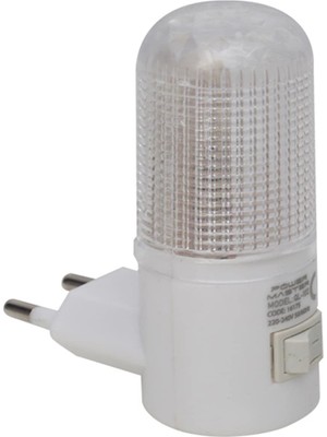 Braventa Collection Powermaster QL-102 0.5 Watt Ledli Anahtarlı Gece Lambası