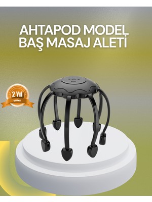 Novytech Elektrikli Kafa Masaj Aleti Çok Noktalı 360 Derece Kapsama - Lisinya