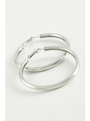 SiHako Boru Halka Küpe 3,5 cm