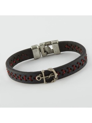 SiHako Çapa Figürlü Kaliteli Suni Deri Bileklik