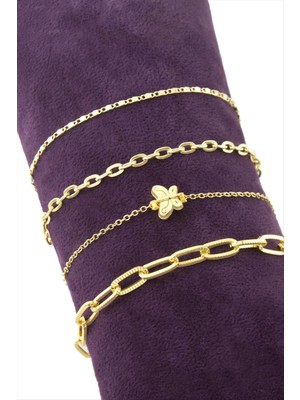 SiHako 4 Adet Yusufçuk Zincir Bileklik