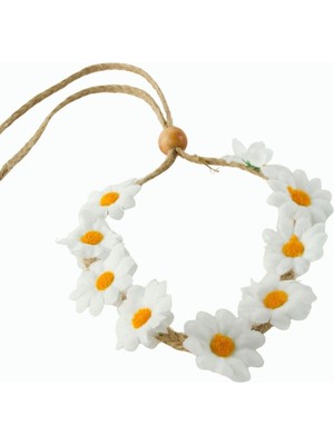 SiHako Papatya Hasır Taç