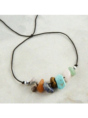 SiHako Doğaltaş Taş Çakra Bileklik