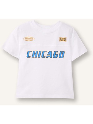 DeFacto Erkek Bebek Oversize Geniş Kalıp Baskılı Kısa Kollu TIŞÖRT G7482A526SM