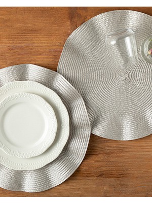 PremiumPort Polipropilen Amerikan Servis 2'li Bej, 38 cm Şık ve Dayanıklı Tasarım