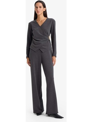 DeFacto Wide Leg Pantolon G8029AX26SP