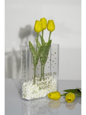 PremiumPort Şık ve Modern Vazo ile Kitabınızı Estetikle Sergileyin