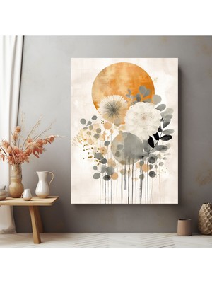 PremiumPort Şık ve Modern Soyut Tasarımlı Dekoratif Kanvas Tablo, Yaşam Alanınıza Zarafet Katıyor