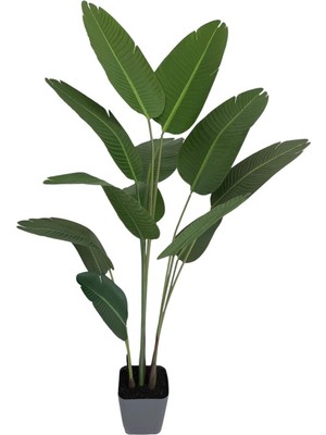 PremiumPort Yapay Starliçe Ağacı 170 Cm, 10 Büyük Yaprak, Şık ve Dayanıklı Tasarım