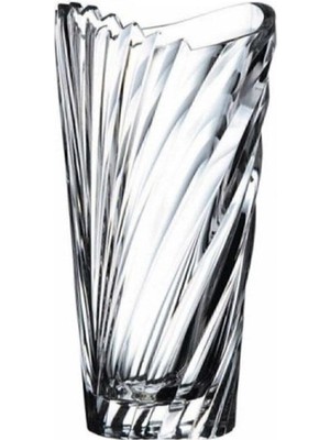 PremiumPort Şık ve Modern Ev Dekorasyonu Için Zarif Vazo, Şeffaf Cam Tasarım