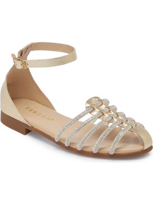 Tergan  Dore Hakiki Deri Kadın Sandalet - K25Y1SN67777-E57