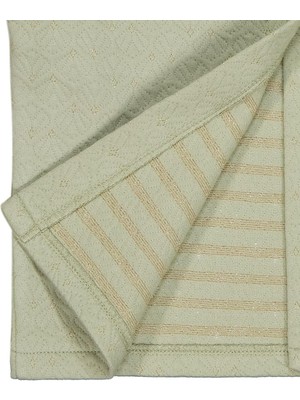 Civil Girls Önden Fiyonklu 6-9 Yaş Hırka - Haki 6-7 Yaş