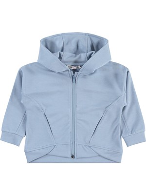 Civil Girls 2-5 Yaş Hırka - Mavi 5-6 Yaş