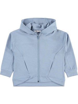 Civil Girls 6-9 Yaş Hırka - Mavi 6-7 Yaş