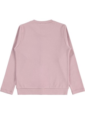 Civil Girls Yakası Fiyonklu 6-9 Yaş Hırka - Pudra 6-7 Yaş