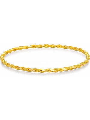 Altın Anne İkili Adana Burma Bilezik 22 Ayar 15 GR