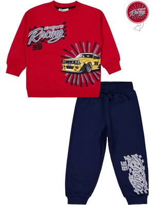 Civil Boys Racing Baskılı 2-5 Yaş Eşofman Takımı