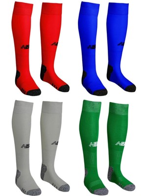 Feyza Design Renkli 4'lü Futbol Çorabı Seti, Konç Tozluk, Spor ve Antrenman Için Ideal