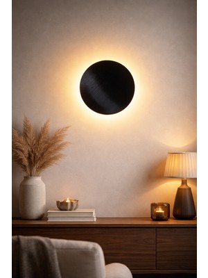Laaysa Dekoratif LED Işık Duvar Aydınlatma Yuvarlak Günışığı LED Aplik