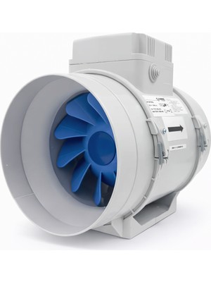 Blauberg Turbo 315 Karma Akışlı Kanal Tipi Fan 1750m3/h