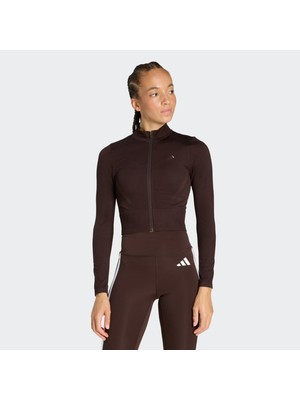 Adidas Performance KE5821 Workout Essentials Full-Zip Knit Jacket