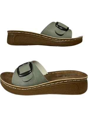 Mulex 1401 Kadın Tek Toka Anatomik Taban Günlük Terlik