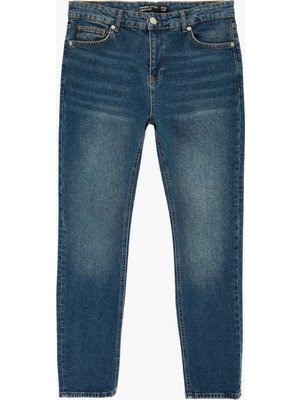 Koton Pamuklu Normal Bel Slim Fit Jean Pantolon - Brad Jean