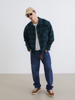 Lcw Indigo Baggy Fit Erkek Jean Pantolon